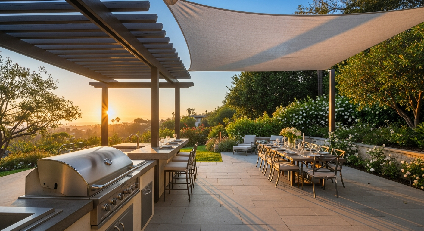 Outdoor Kitchen & Patio