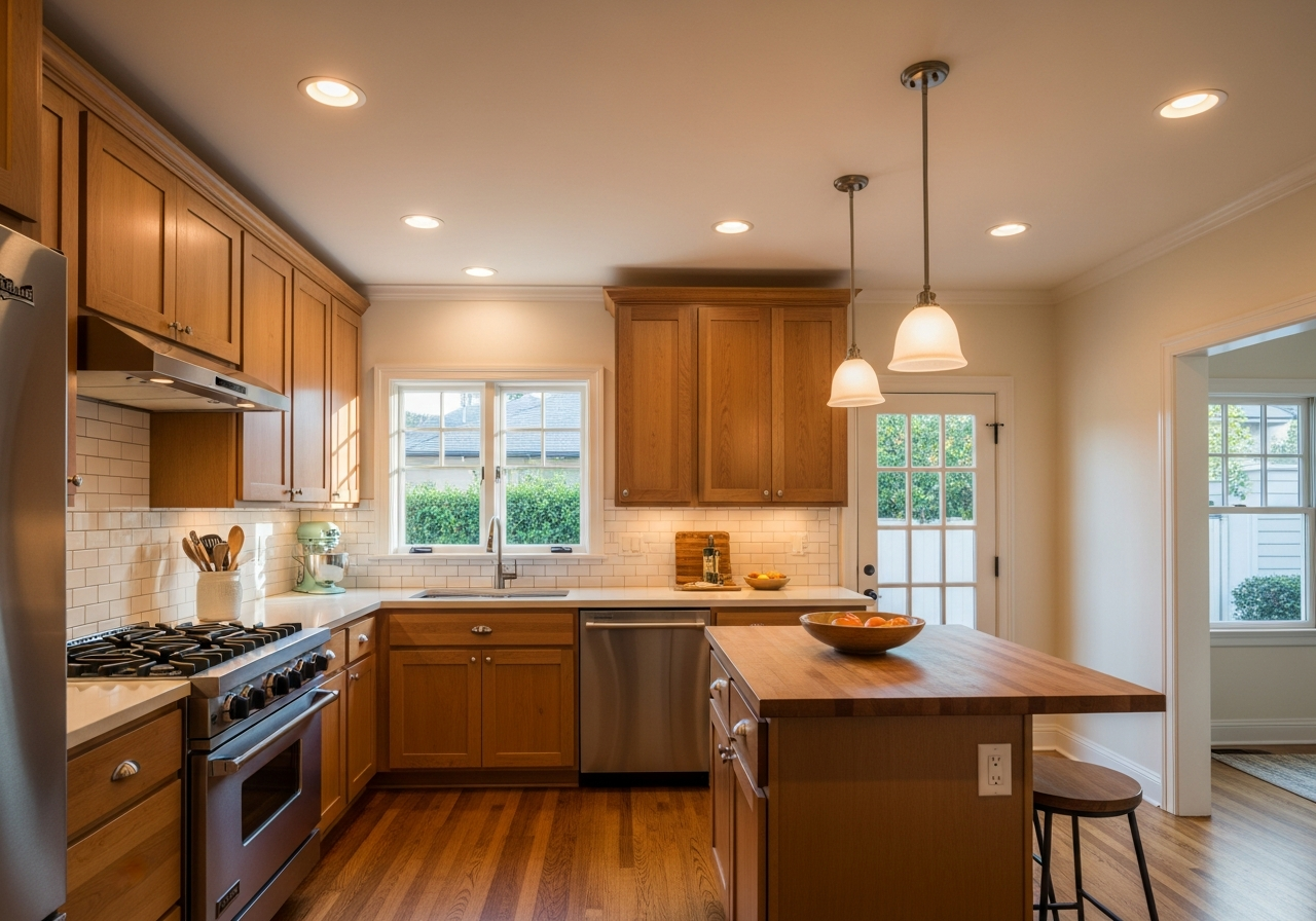 Transitional Kitchen Update